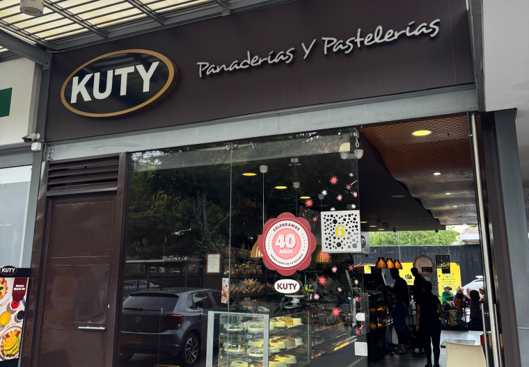 Panadería Kuty sede Caney en Cali