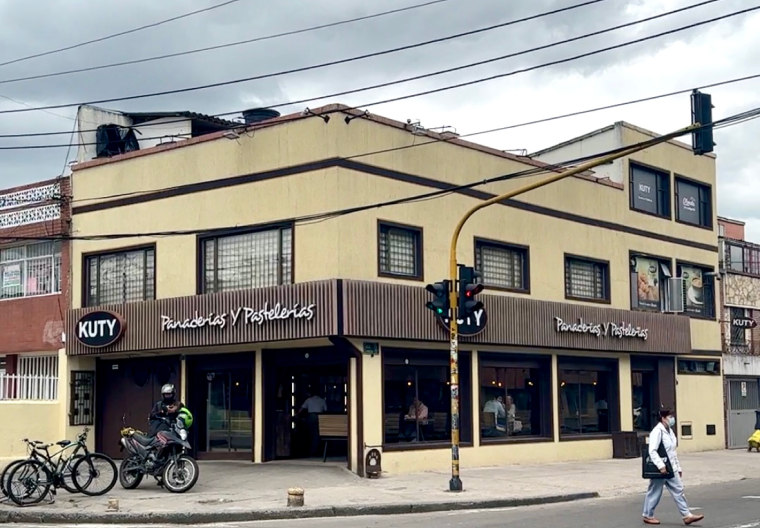 Panadería Kuty sede Bonanza en Bogotá