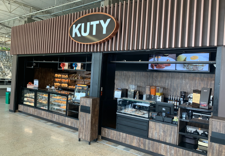 Panadería Kuty sede Caravajal en Cali