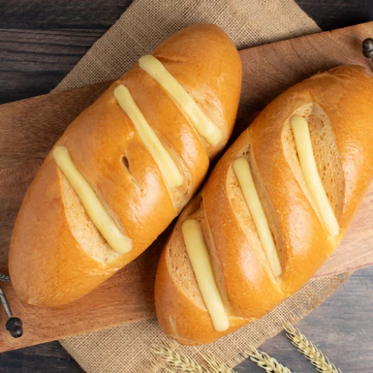 Pan doble crema horneado
