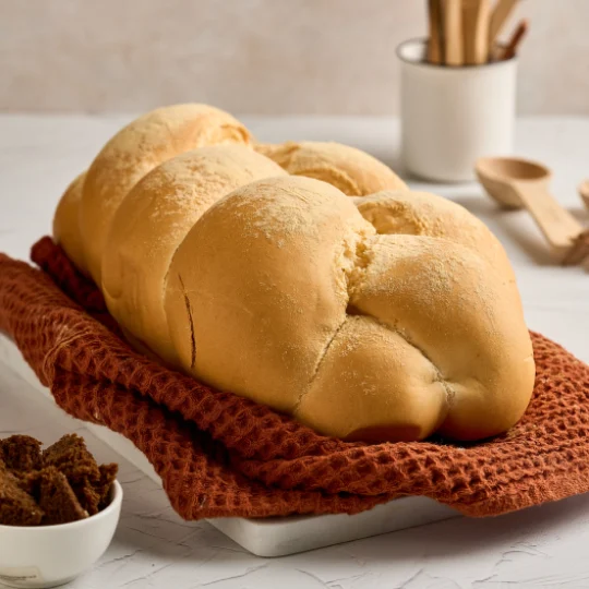 Pan de jamón y queso horneado